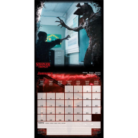 Kalender 2026 Stranger Things - Wandkalender 30x30 cm
