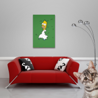 The Simpsons - Homer Bush - Poster 61x91,5 cm