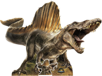 Jurassic World - Rebirth - Spinosaurus - Pappaufsteller 120x162 cm