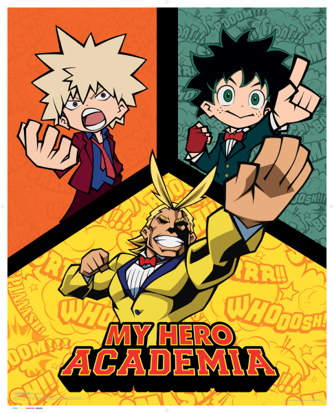 My Hero Academia - Chibi - Miniposter 40x50 cm