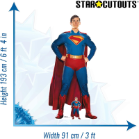 Superman - David Corenswet - Pappaufsteller 92x193 cm