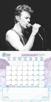 Kalender 2026 David Bowie - Wandkalender 30x30 cm