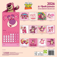 Kalender 2026 Lotso - Wandkalender 30x30 cm