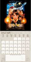 Kalender 2026 Harry Potter Filme - Wandkalender 30x30 cm