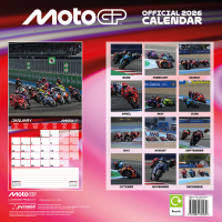 Kalender 2026 Moto GP - Wandkalender 30x30 cm