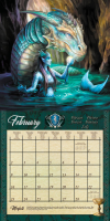 Kalender 2026 Anne Stokes - Wandkalender 30x30 cm