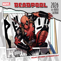 Kalender 2026 Deadpool - Wandkalender 30x30 cm