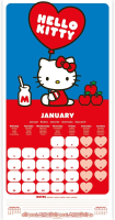 Kalender 2026 Hello Kitty - Wandkalender 30x30 cm