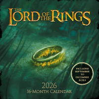 Kalender 2026 Lord of the Rings - Wandkalender 30x30 cm