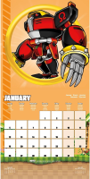 Kalender 2026 Sonic - Wandkalender 30x30 cm