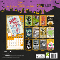 Kalender 2026 Nightmare before Christmas - Wandkalender...