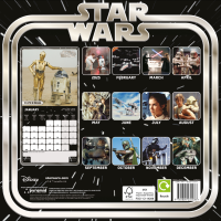 Kalender 2026 Star Wars Classic - Wandkalender 30x30 cm