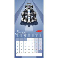 Kalender 2026  Formula 1 - Wandkalender 30x30 cm