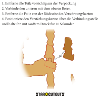 Wicked for Good - Elphaba - Pappaufsteller 95x159 cm