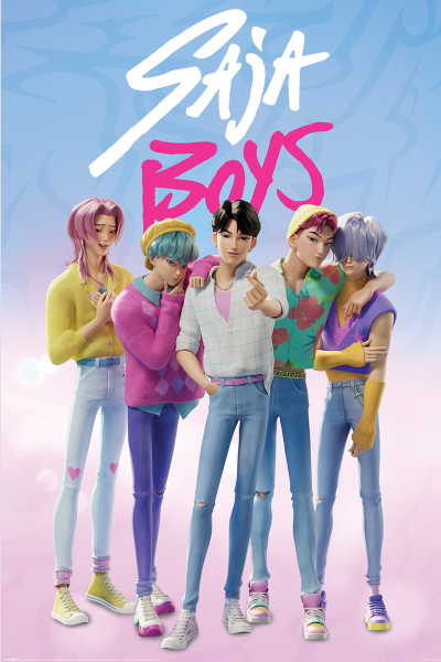 K-Pop Demon Hunters - Saja Boys - Poster 61x91,5 cm