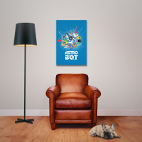 Playstation - Astro Bot - Friends - Poster 61x91,5 cm