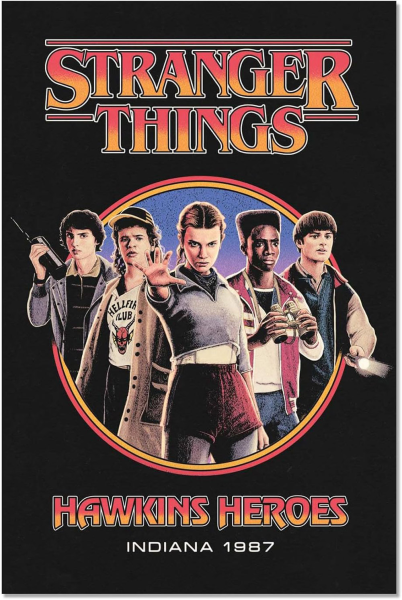 Stranger Things - Staffel 5 - Heroes - Poster 61x91,5 cm