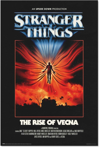 MB 29 - Stranger Things - Staffel 5 - Rise of Vecna - Poster 61x91,5 cm