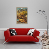 Lord of the Rings - Fondcombe - Rivendell  - Poster...