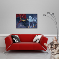 Solo Leveling - Junwoo vs Igris - Poster 61x91,5 cm