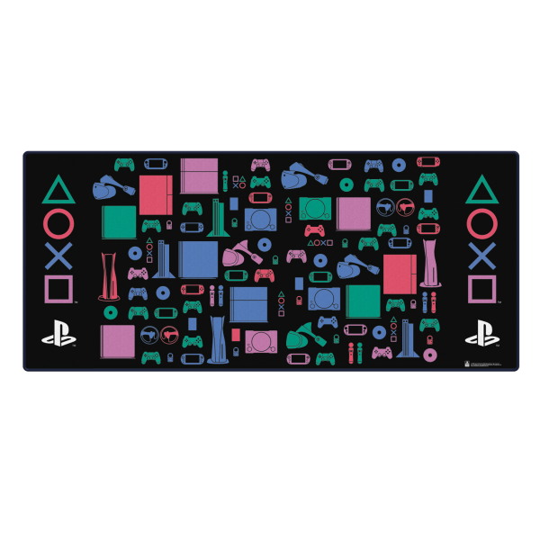 Playstation Symbole - Gaming Mousepad Schreibtischunterlage