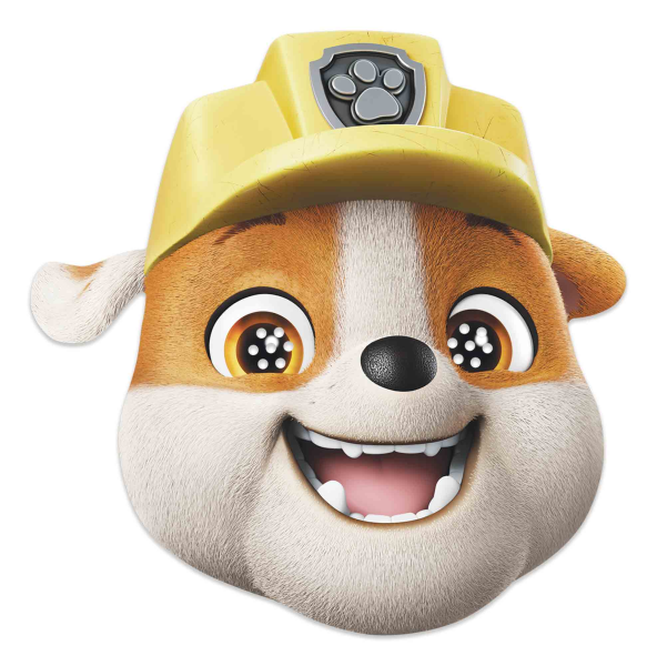 Paw Patrol - Rubble - Maske - 30x20 cm