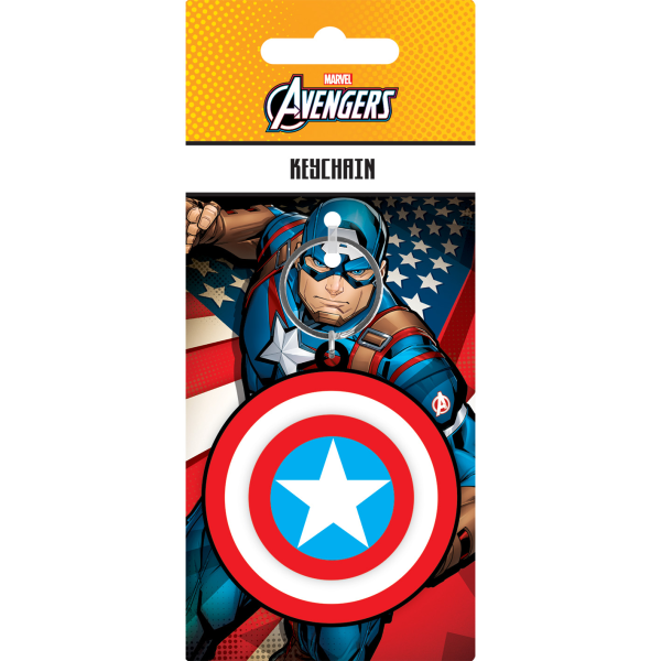 Captain America  Shield - Spinner Keyring