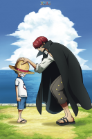 MB 22 - One Piece - Shanks & Luffy - Poster 61x91,5 cm