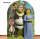 Shrek und Familie - Fotowand Stand In - Pappaufsteller 94x134 cm