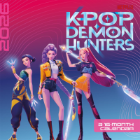 Kalender 2026 K-Pop Demon Hunters - Wandkalender 30x30 cm