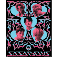 K-Pop - Saja Boys Hearts - Miniposter 40x50 cm