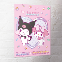 PM 559 - Kuromi My Melody Sweets - Sanrio - Miniposter...