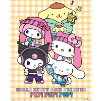 Hello Kitty - Pop - Sanrio - Miniposter 40x50 cm