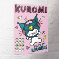 Kuromi - Louder - Sanrio - Miniposter 40x50 cm