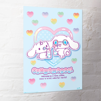 PM 532 - Cinamoroll Candies - Sanrio - Miniposter 40x50 cm