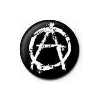 Anarchy - Symbol - Button Badge