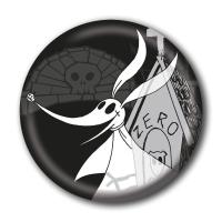 Nightmare before Christmas - Zero - Button Badge