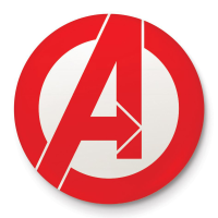Avengers - Logo - Button Badge