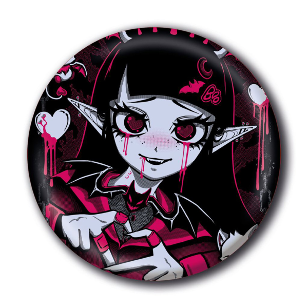 Cosmic Boop - Bite Me - Button Badge