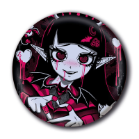 Cosmic Boop - Bite Me - Button Badge
