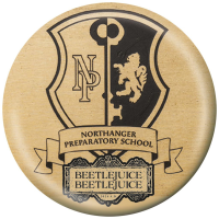 Beetlejuice 2 - School - Button Badge
