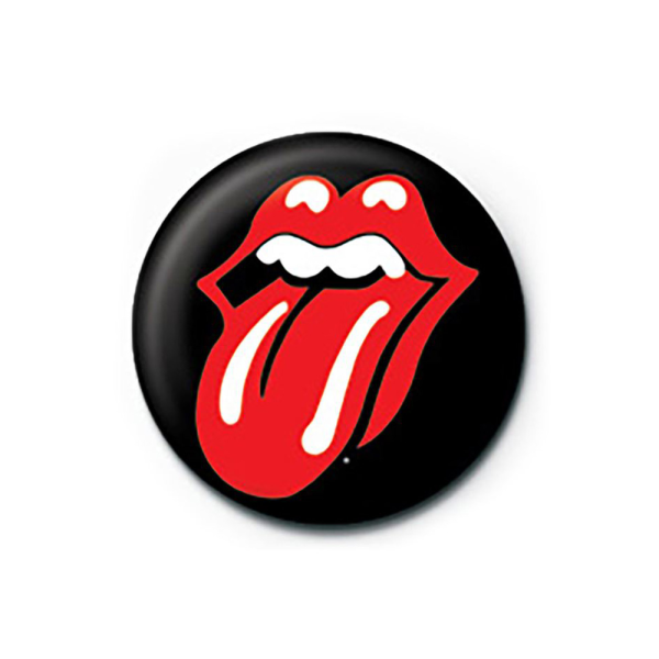 The Rolling Stones - Lips - Button Badge