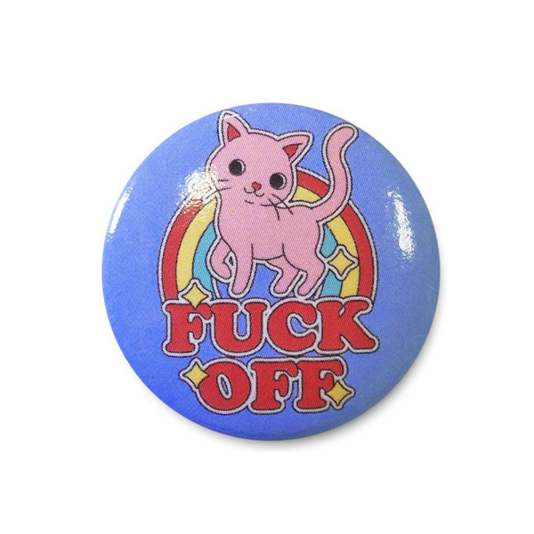Thiagocorrea - Fuck off - Button Badge