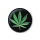 Cannabis Leaf - Button Badge