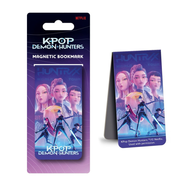 K-Pop Demon Hunters - magnetisches Lesezeichen - 9x4,5 cm