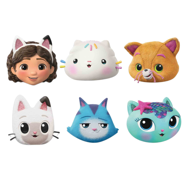 Gabby´s Dollhouse - Masken - je 30x20 cm