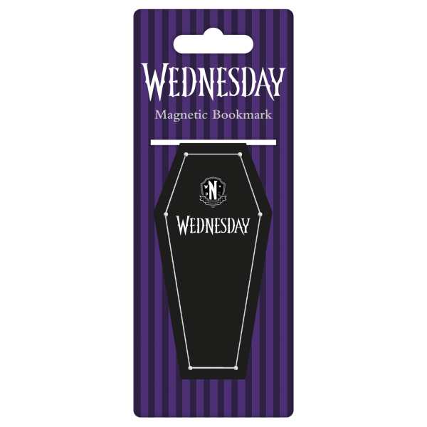 Wednesday - Coffin - magnetisches Lesezeichen