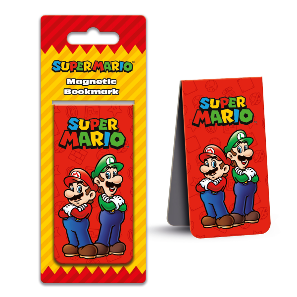 Super Mario - Bros - magnetisches Lesezeichen
