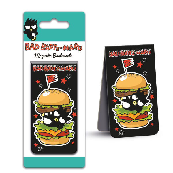 Bad Badtz-Maru - Burger - magnetisches Lesezeichen