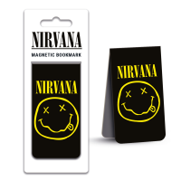 Nirvana - Smiley - magnetisches Lesezeichen